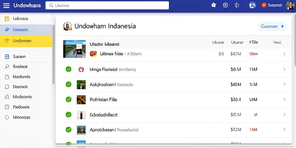 Tampilan antarmuka yang menarik dan modern.