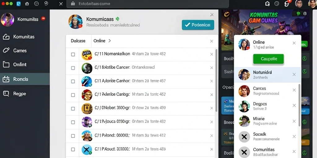 Screenshot menunjukkan aksi mendebarkan di 555ZK.