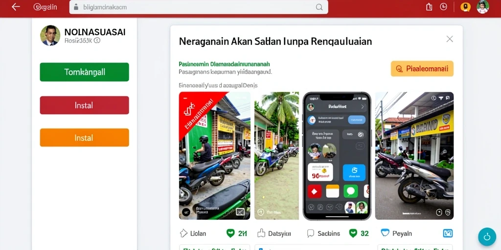 Tampilan awal game yang menarik dan user-friendly.