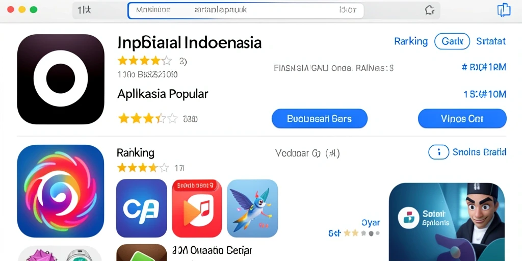 Tampilan menu utama yang menarik dan intuitif.