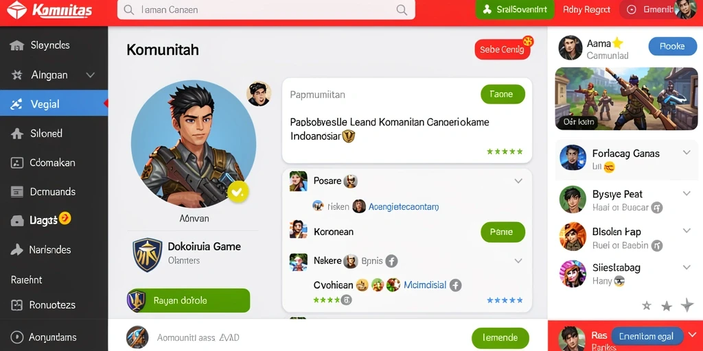 Tampilan antarmuka yang menarik dan mudah dinavigasi.