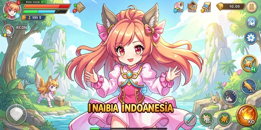 Tampilan grafis yang memukau dan berwarna.