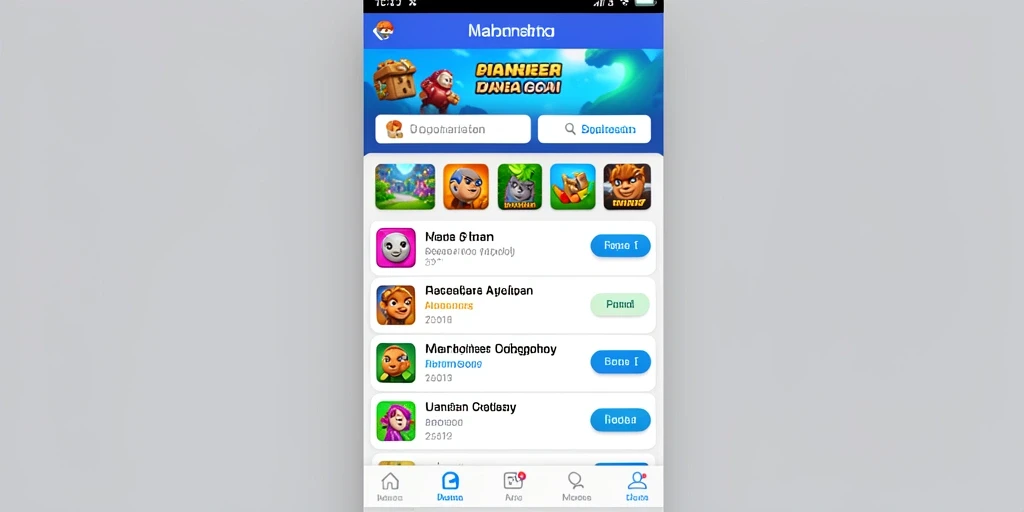 Tampilan level yang menawan dan penuh warna.