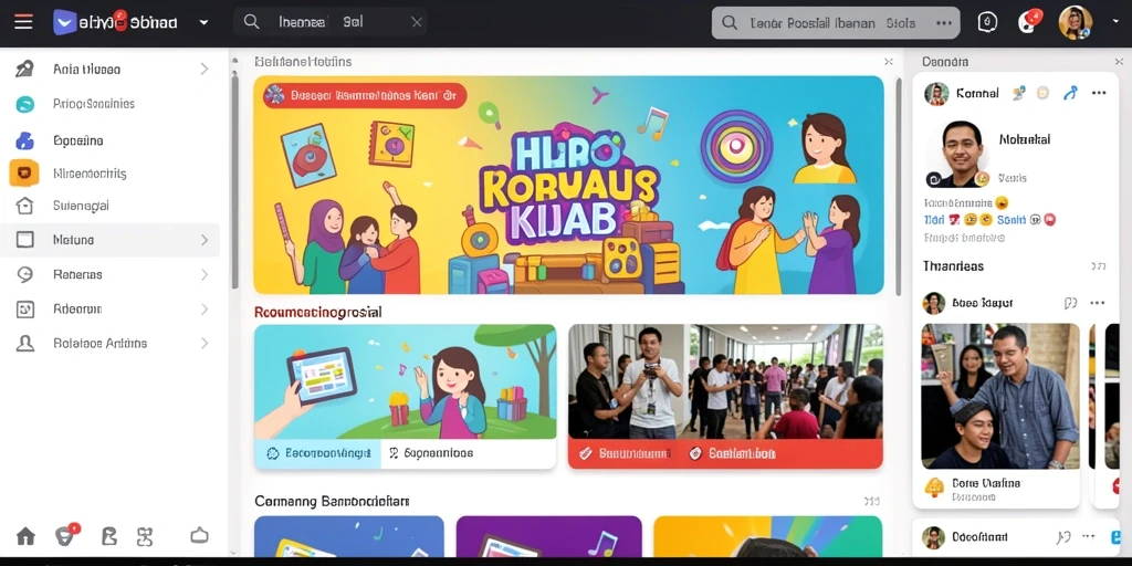 Tampilan antarmuka yang menarik dan user-friendly.