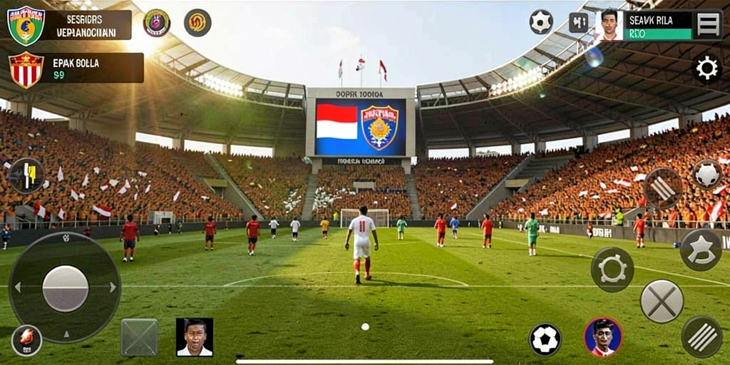 Tampilan awal yang menarik dan user-friendly.