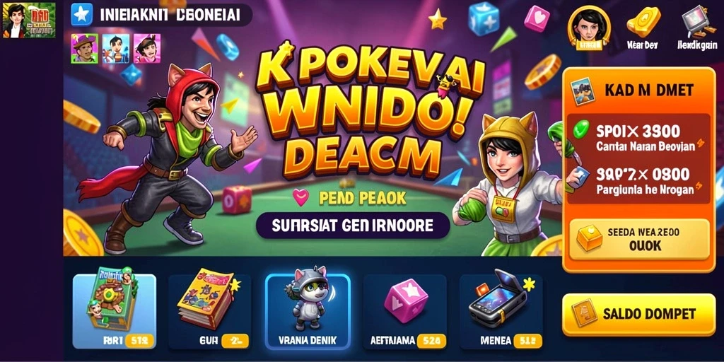 Tampilan awal INTERWIN yang memukau dan colorful.