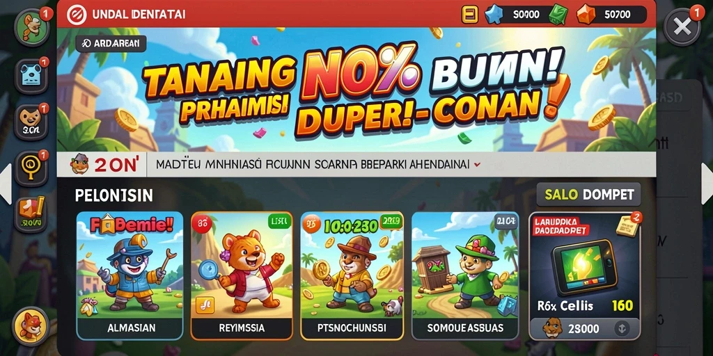 Tampilan grafis yang menawan dari KO857.