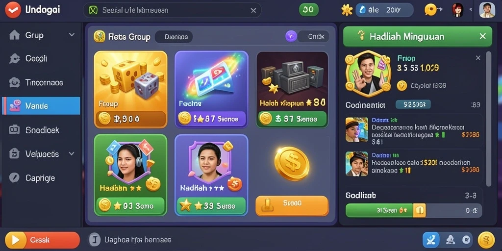 Tampilan antarmuka yang ramah pengguna.