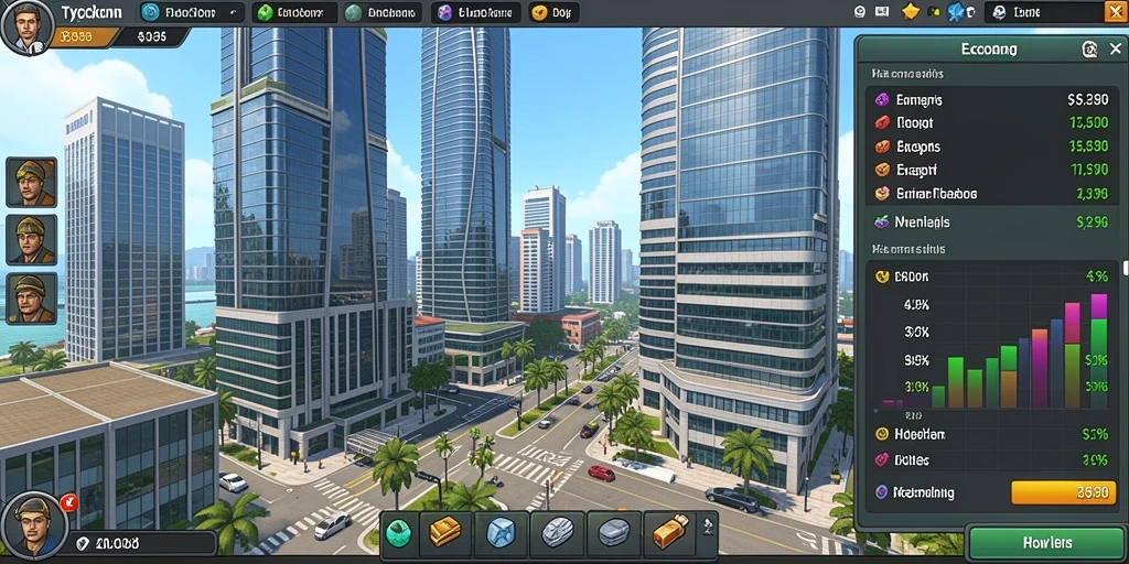 Tampilan grafis yang menarik dan modern.