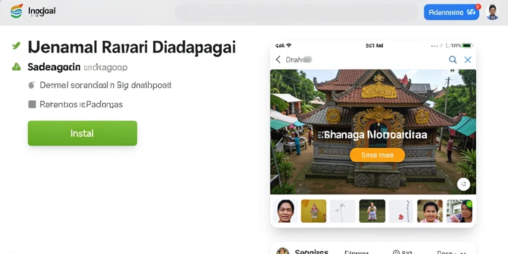 Screenshot menampilkan tampilan antarmuka permainan yang menarik.