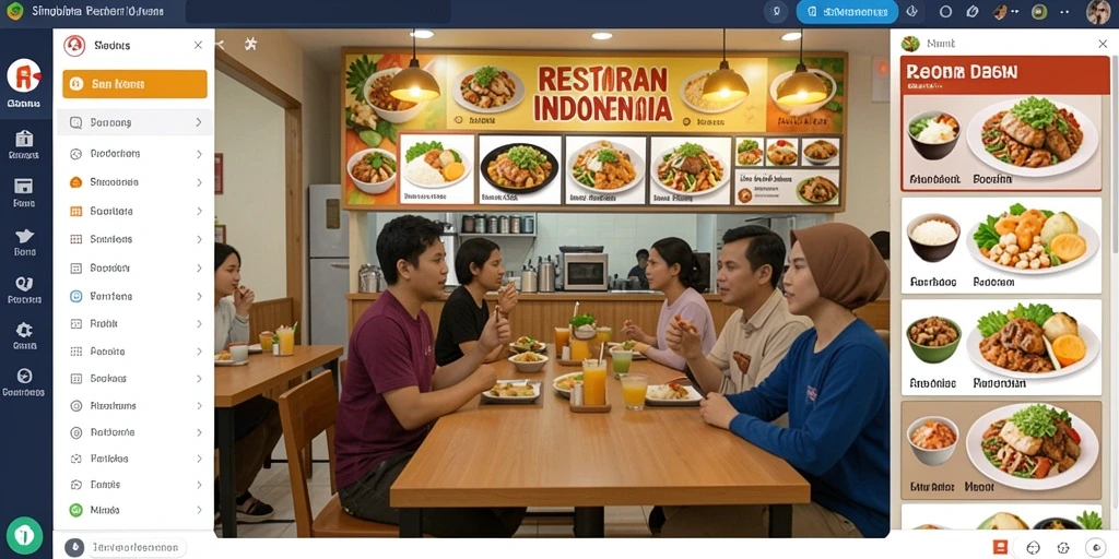 Tampilan antarmuka yang bersih dan sederhana.