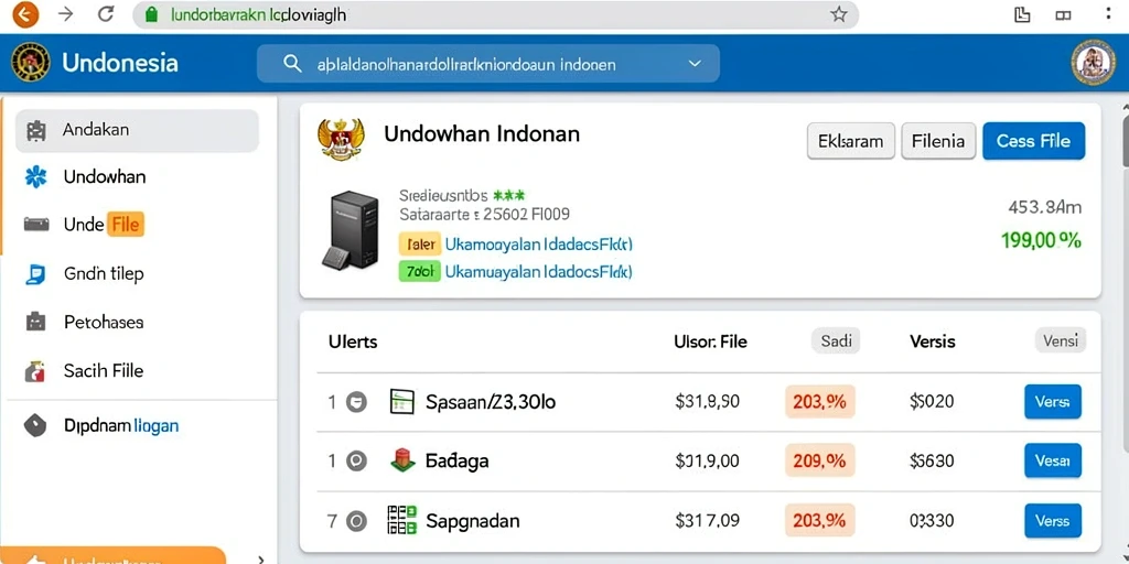 Screenshot menunjukkan antarmuka pengguna yang bersih dan menarik.