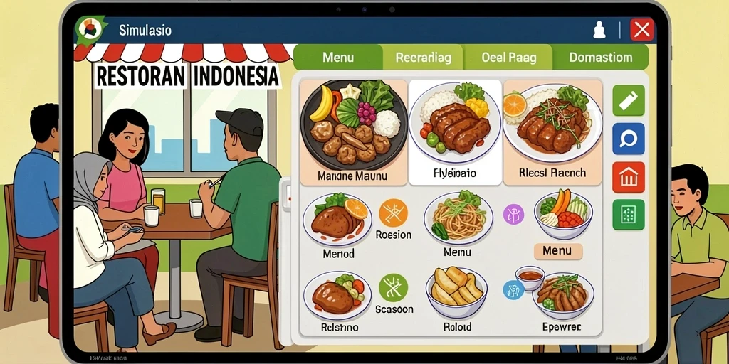 Tampilan utama game RVIP2 yang menarik.