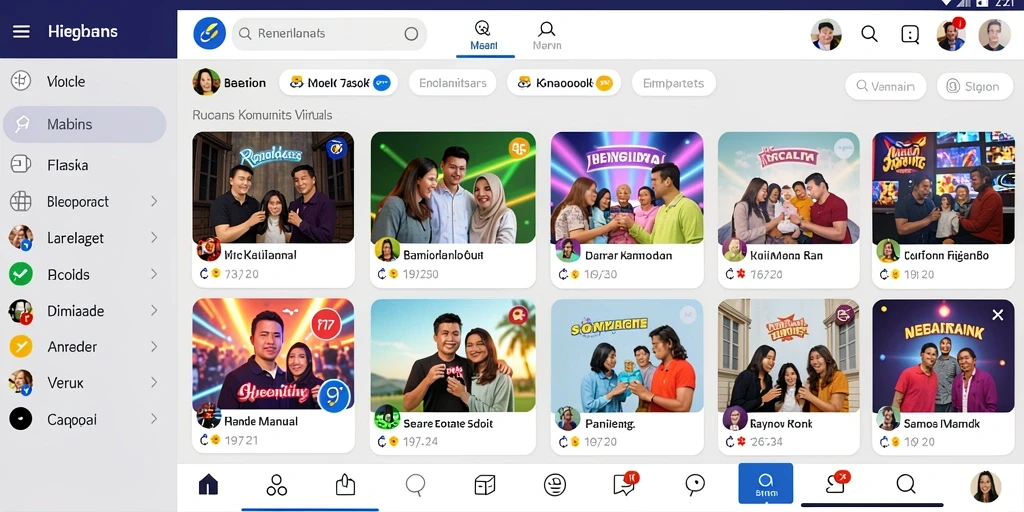 Tampilan antarmuka SEDUNIATOTO yang user-friendly.
