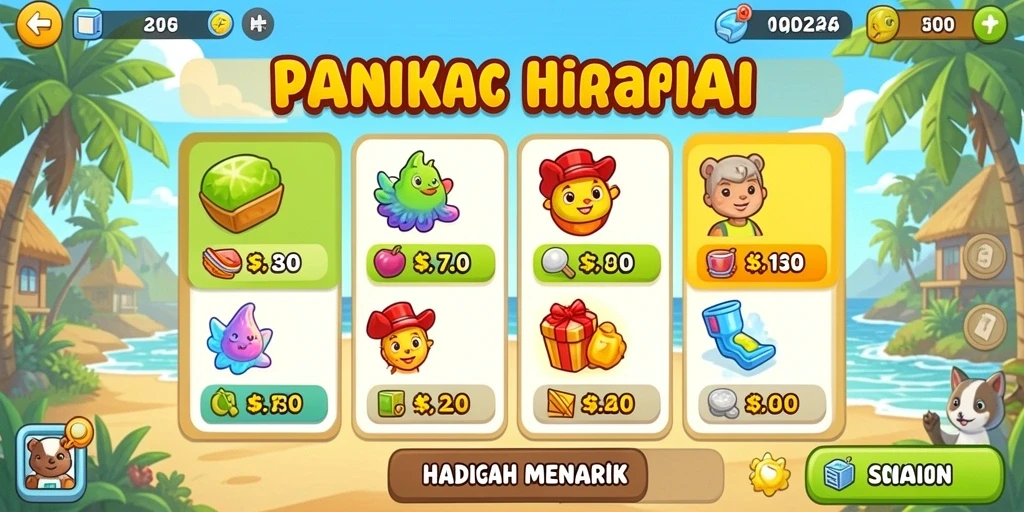 Tampilan antarmuka yang ramah pengguna.