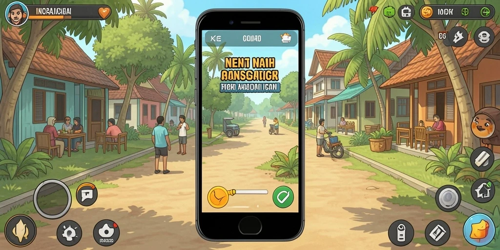 Tampilan antarmuka yang intuitif dan menarik.